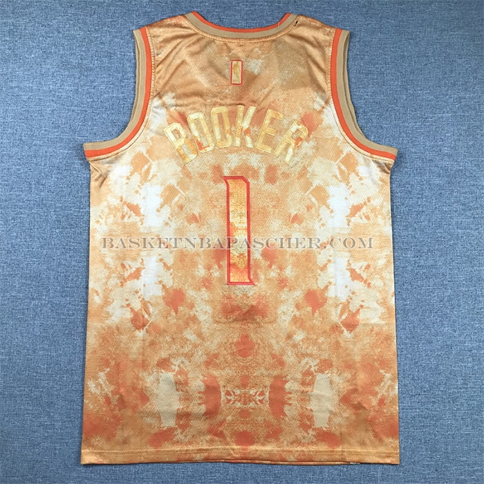 Maillot Phoenix Suns Devin Booker NO 1 Select Series 2023 Orange